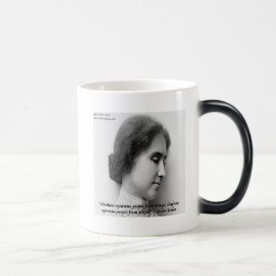 Mug Magic Helen Keller & Célèbre citation de sourds/aveugles