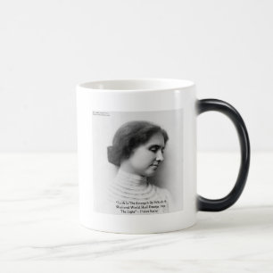 Mug Magic Helen Keller "Foi/Force" Citation de sagesse Cadea