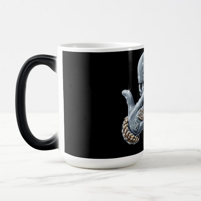 Mug Magic Hip hop Gangster bling Rapper (Gauche)