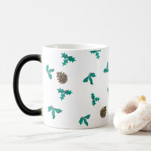 Mug Magic Holly avec Berries Motif Christmas Coffee Cup
