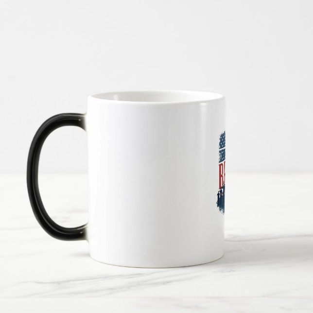 Mug Magic Home of the Brave Salute Tee (Gauche)