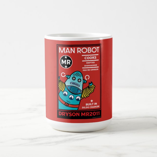 Mug Magic Homme Robot L'homme parfait (Centre)