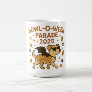 Mug Magic Howl O Ween Parade 2025 Cute Dog Halloween Art