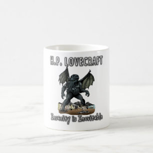 Mug Magic HP Lovecraft -- La folie est inévitable