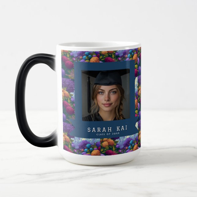 Mug Magic Hydrangea Tendance Fleur Docteur Certifié (Gauche)
