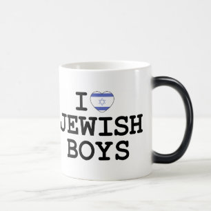Mug Magic I garçons juifs de coeur