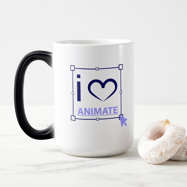 Mug Magic I Love Animate (Avec donut)