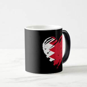 Mug Magic I Love Bahrain - Drapeau de Bahreïn