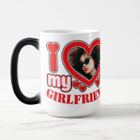 I Love My Girlfriend Photo Texte personnalisé