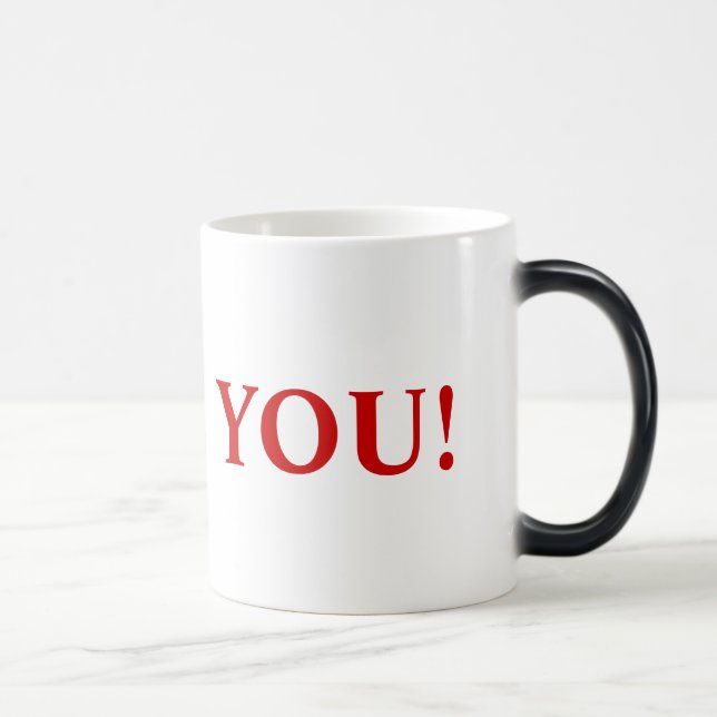 Mug Magic ~I Love You!~ MORPHING MUG, CUSTOMISEZ-LE! (Droite)
