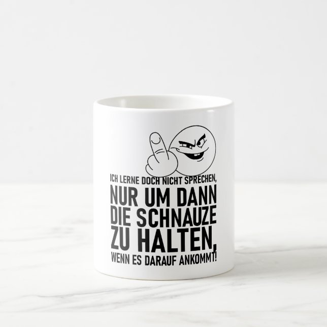 MUG MAGIC ICH LERNE DOCH NICHT SPRECHEN (Centre)