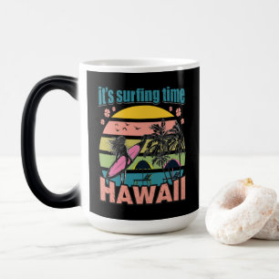 Mug Magic Il est temps de surfer - Hawaii