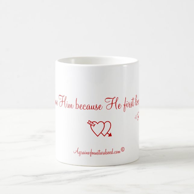 Mug Magic Il m'a d'abord aimé (Centre)
