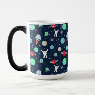 Mug Magic illustration de motif spatial