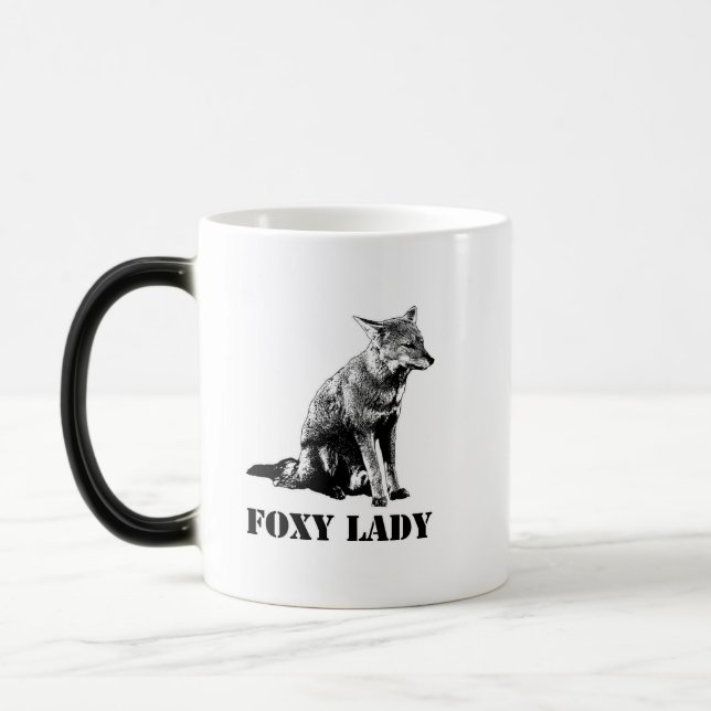 Mug Magic Illustration Foxy lady (Gauche)