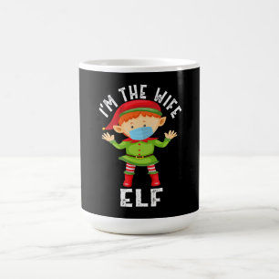 Mug Magic Im La Femme Elf Drôle cadeau de Noël