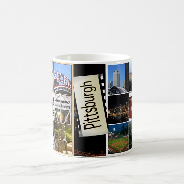 Mug Magic Image Magic Mug-Pittsburgh apparait lorsqu'il fait (Centre)