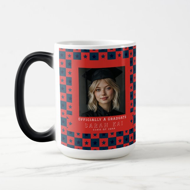 Mug Magic Impression Carré Colorée Félicitations Diplômé (Gauche)