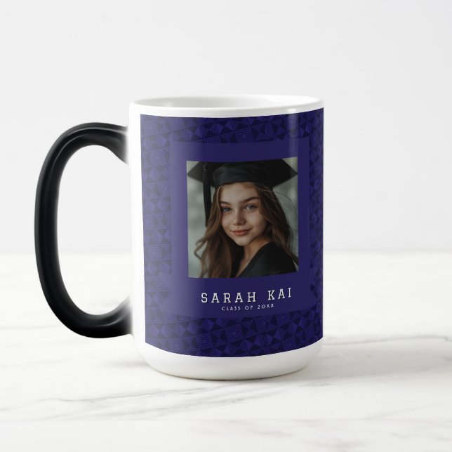 Mug Magic Impression carreaux classique Doctorat Grad (Gauche)