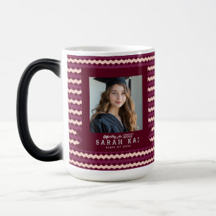 Mug Magic Impression Chevron Colorée Année de Diplôme Supéri