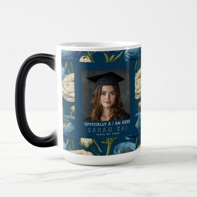 Mug Magic Impression de renoncule classique pour la remise d (Gauche)