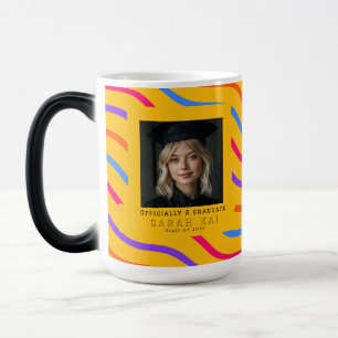 Mug Magic Impression rayure classique remise de diplôme peti