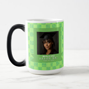 Mug Magic Impression Tribale Colorée Classe de Diplômés
