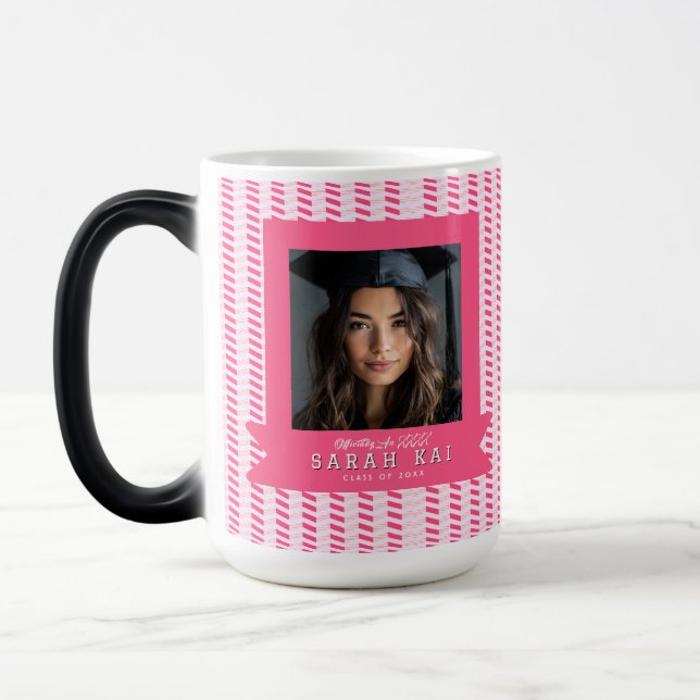 Mug Magic Imprimé Abstrait Élégant Pharmacien Certifié (Gauche)