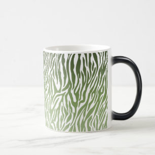 Mug Magic Imprimer Zèbre vert sauvage