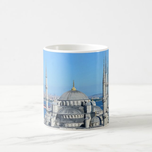 Mug Magic Istanbul Turquie Mosquée Bleue Architecture Vue de (Centre)