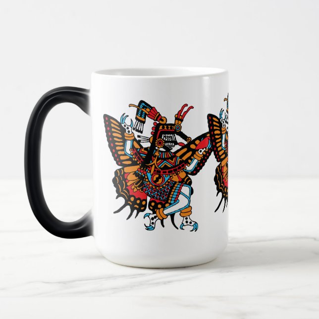 Mug Magic Itzpapalotl - Papillon d'Obsidienne Déesse des Éto (Gauche)