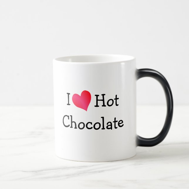 Mug Magic J'adore le chocolat chaud (Droite)