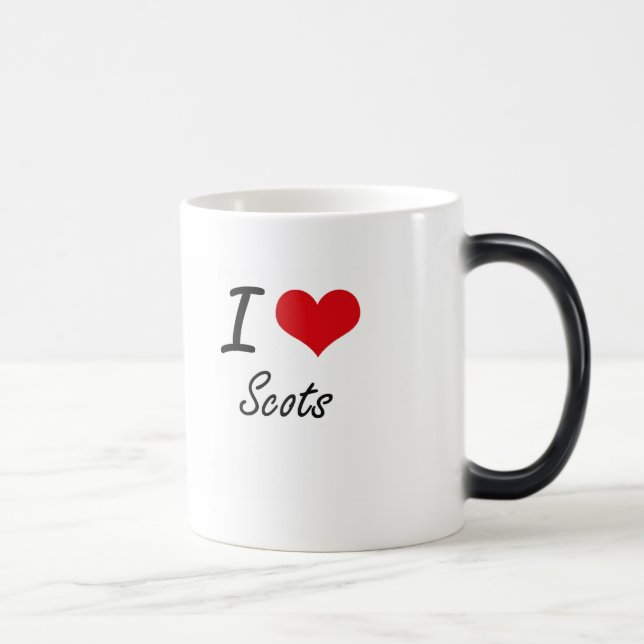 Mug Magic J'aime des Ecossais (Droite)