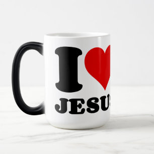 MUG MAGIC J'AIME JÉSUS