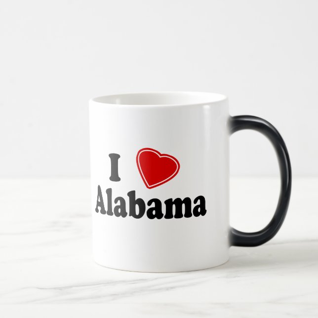 Mug Magic J'aime l'Alabama (Droite)