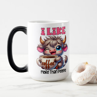 Mug Magic J'aime le café plus que les gens
