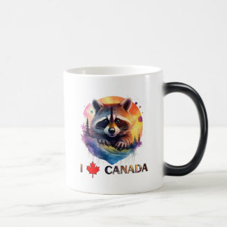 Mug Magic J'aime le Canada