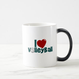 Mug Magic J'aime le volleyball