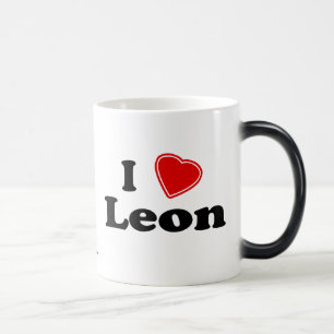 Mug Magic J'aime Léon