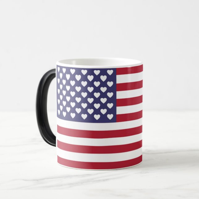 MUG MAGIC J'AIME LES ÉTATS-UNIS D'AMÉRIQUE (Devant gauche)