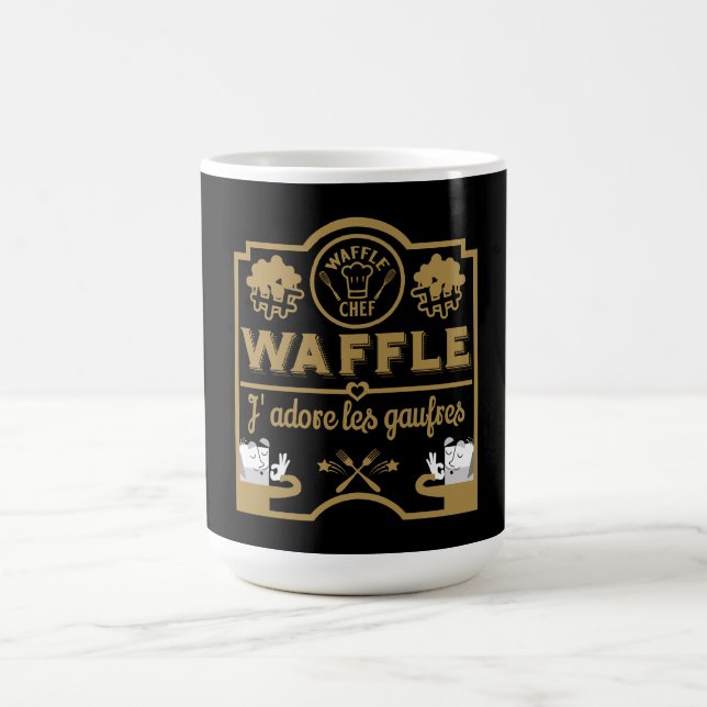 Mug Magic J'aime les gaufres (Centre)