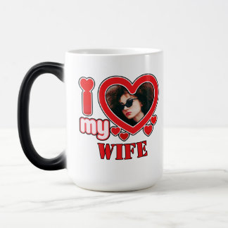 Mug Magic J'Aime Ma Femme Personnalisée