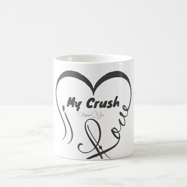 Mug Magic J'aime mon béguin • Les yeux sur toi 😍 (Centre)