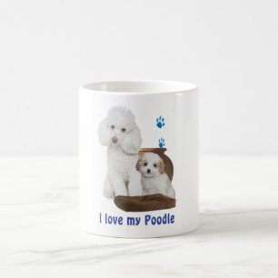 Mug Magic J'aime mon caniche