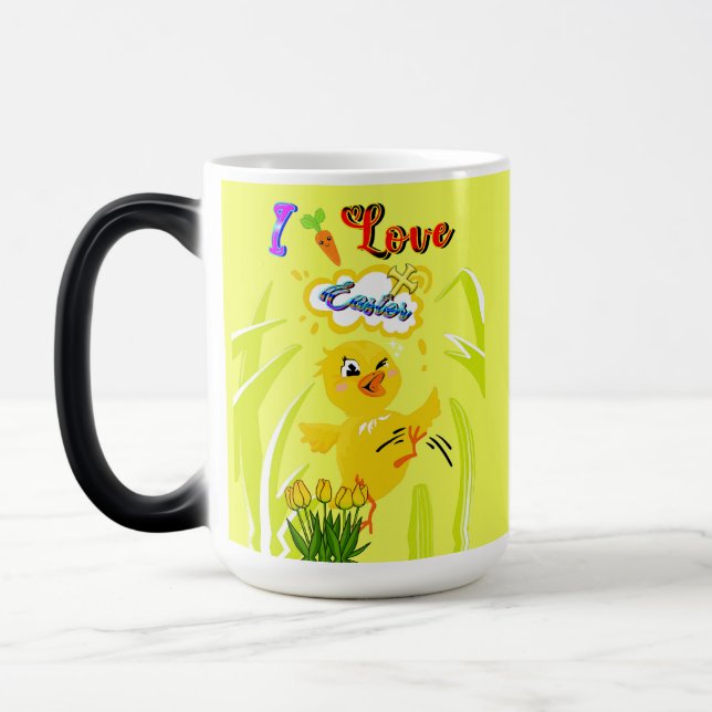 Mug Magic J'aime Pâques (Gauche)