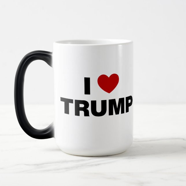 Mug Magic J'aime Trump (Gauche)