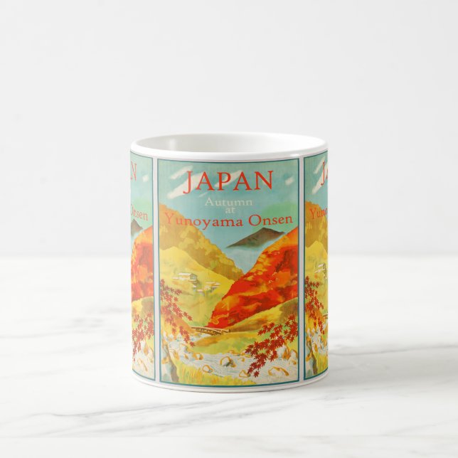 Mug Magic Japon vintage : Voyage Asie classique (Centre)