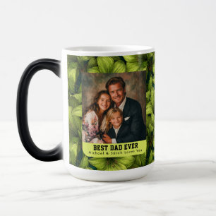 Mug Magic Jardin de chat de papa Amaryllis verte Famille