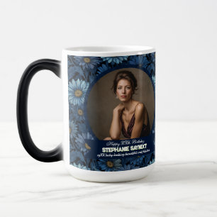 Mug Magic Jardin de marguerites 21e anniversaire Féminin