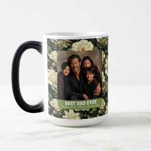 Mug Magic Jardin Rétro de Gardenias pour la Fête des Papas C
